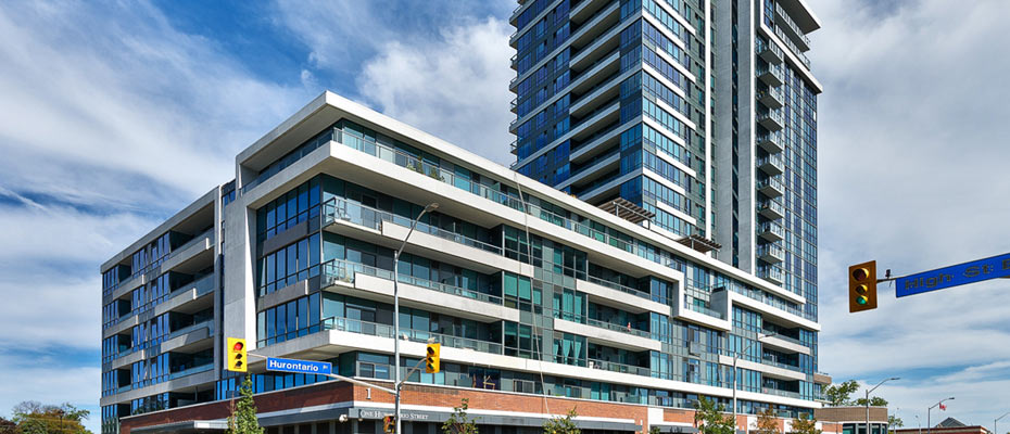 North Shore Condos at 1 Hurontario Street in Port Credit, Mississauga