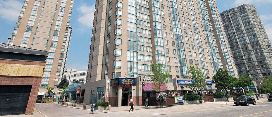 Enfield Place Condos at 265 and 285 Enfield Place in Square One Mississauga